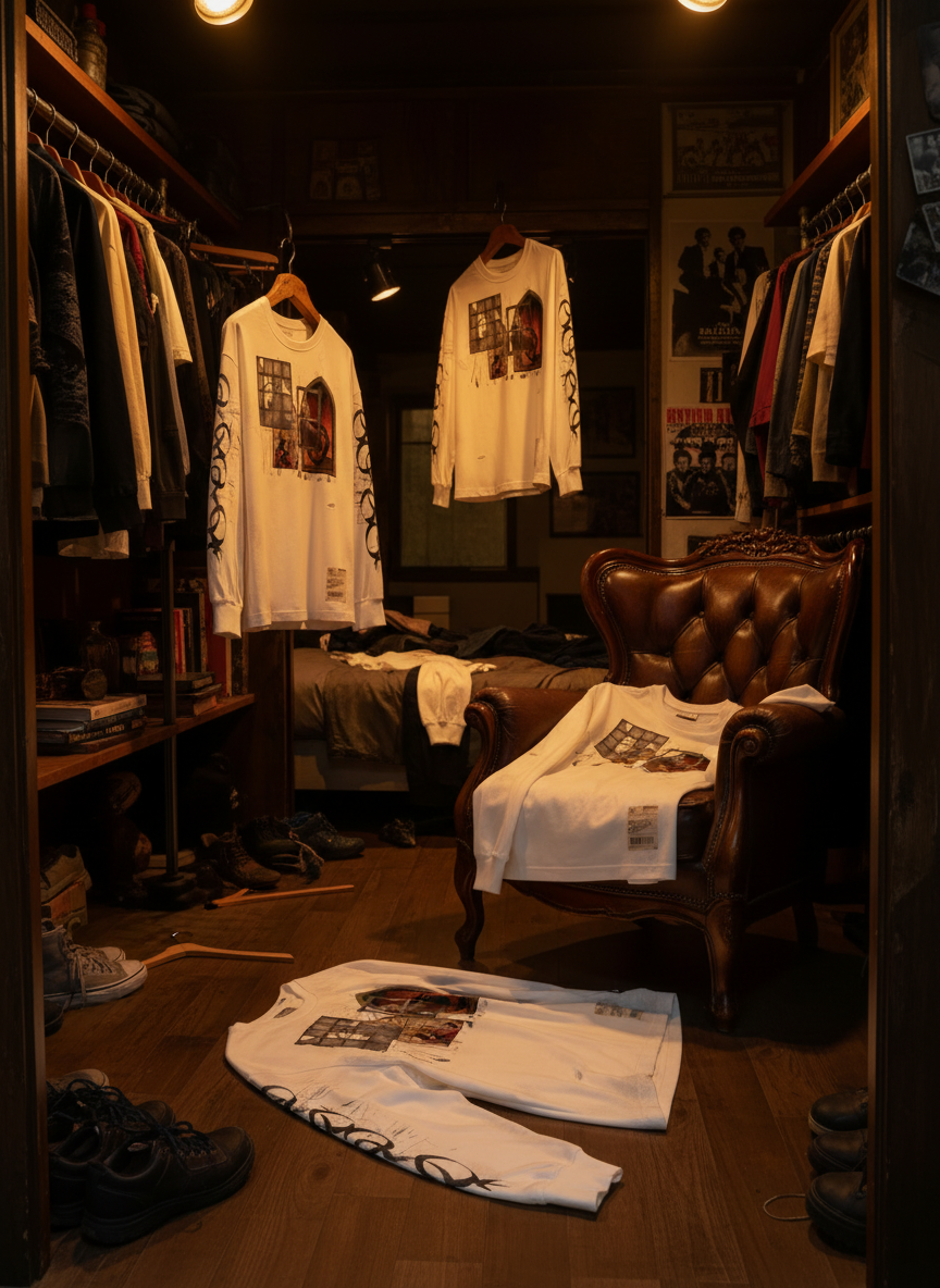 “Studio Mirrors” longsleeve white