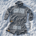 Zip-up Milwaukee Set grey