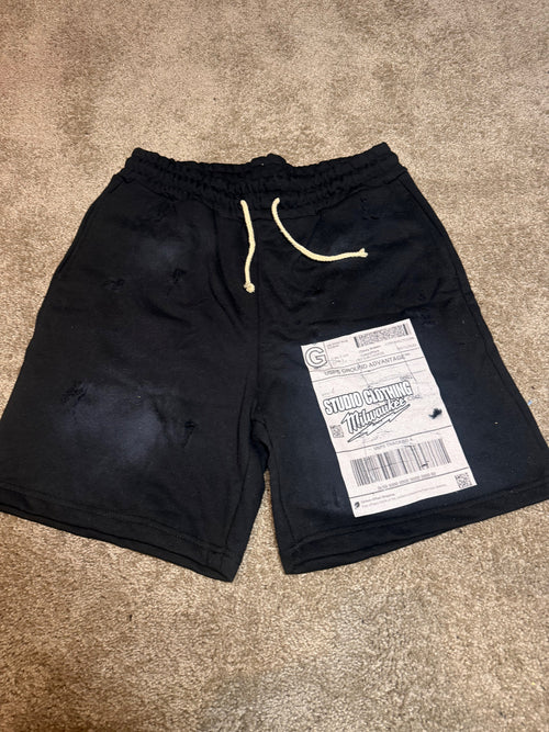Studio Mirrors Distressed shorts